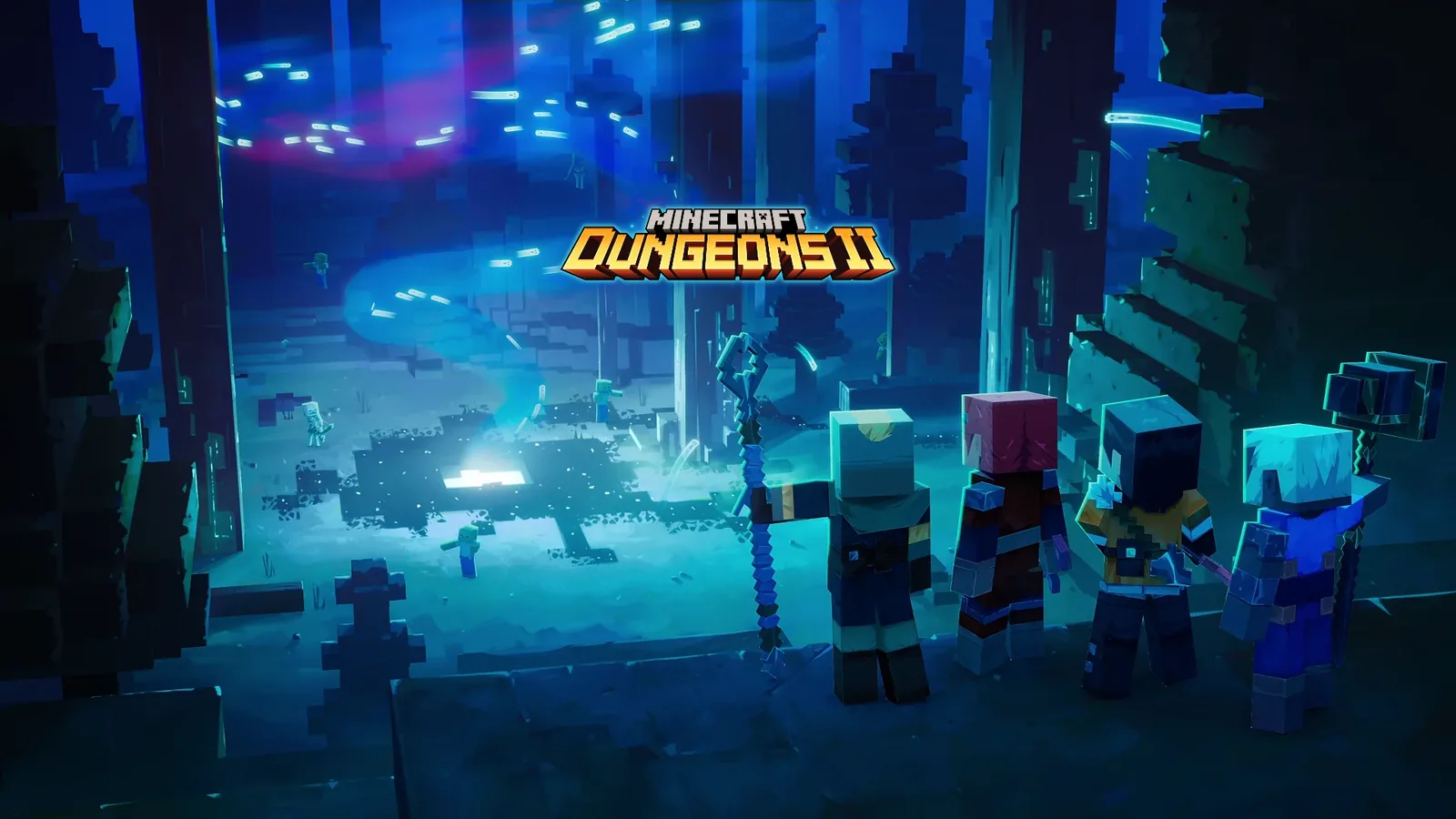 Minecraft Dungeons II key art