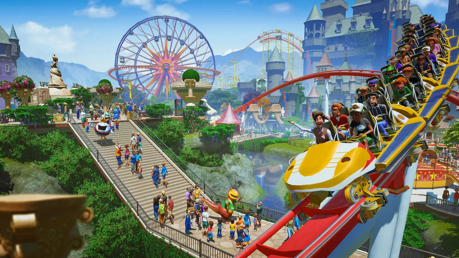 Planet Coaster key art