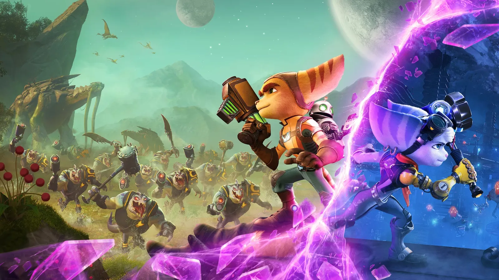 Ratchet & Clank: Rift Apart key art