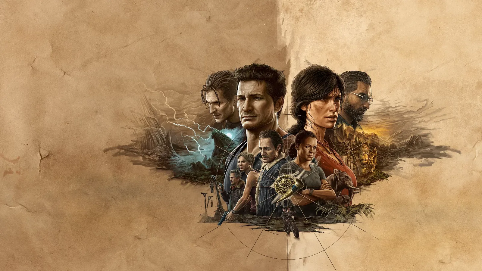 Uncharted: Legacy of Thieves Collection key art