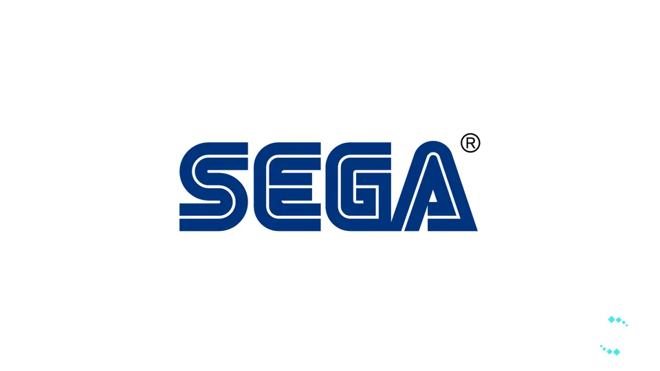 Sonic Origins: The SEGA boot logo, captured from the game running on AnyPS5 (960x540 frame dump).